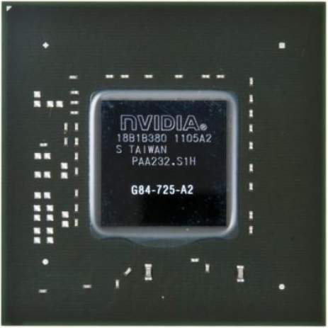 nVidia G84-725-A2 (GeForce 9650M) Wymiana na nowy, naprawa, lutowanie BGA